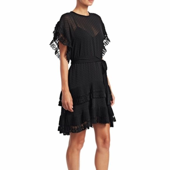 Zimmermann Dresses & Skirts - NWT$650 Zimmermann Black Eye Spy Dotted Mini Dress
